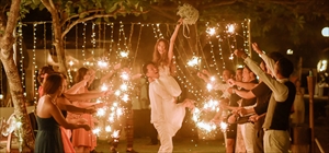 スパークラー<br>火災・火傷の事故が多く現在販売はしておりません<br>会場・リゾートにより実施可否がございます