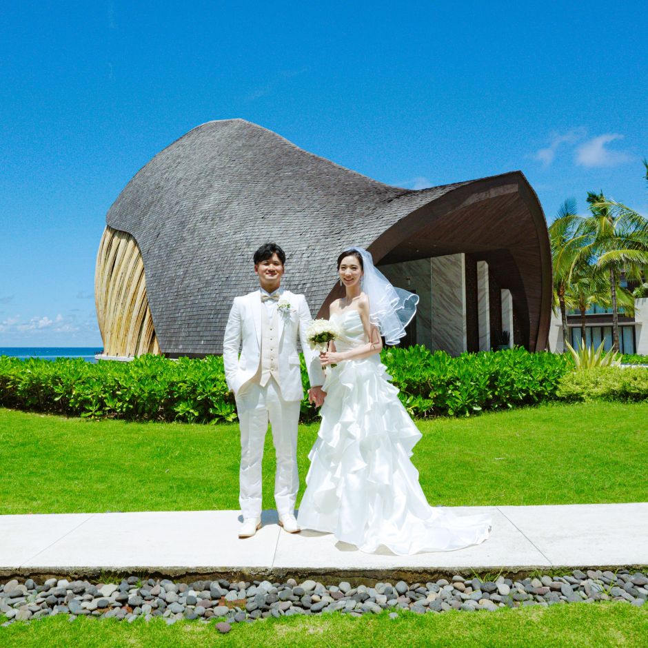 バリ挙式・結婚式　ケンピンスキ・バリ・オーシャンフロント・チャペル・ウェディング