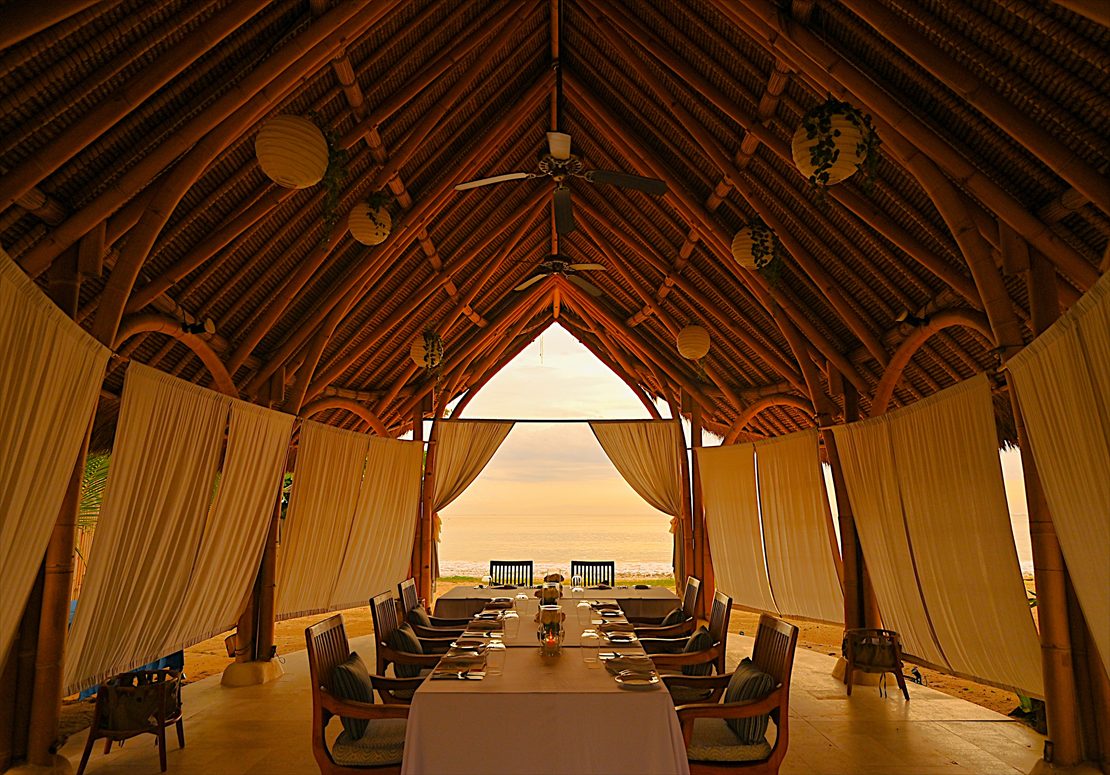 バリ挙式　バンブー・パビリオン パーティー会場