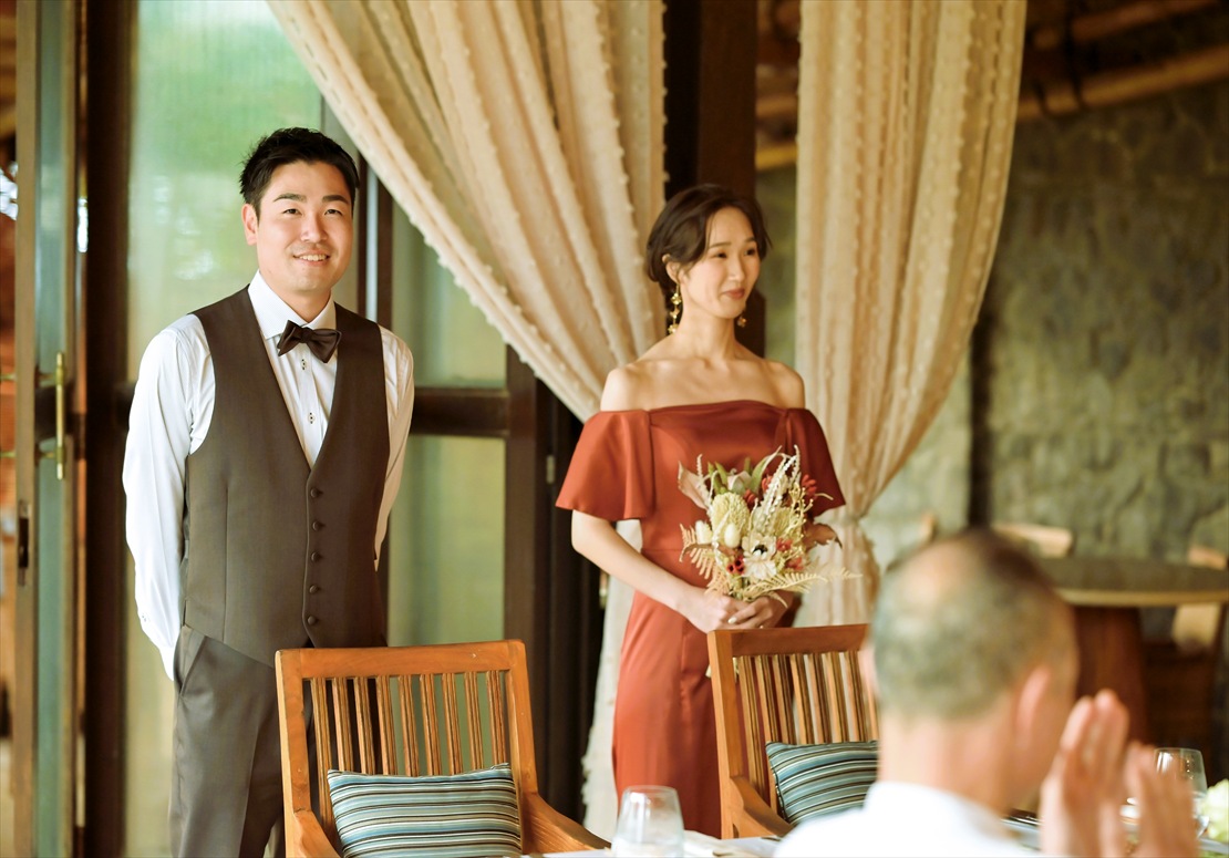 雨天バックアップ トゥンジュン・レストラン　バリ島挙式パーティー