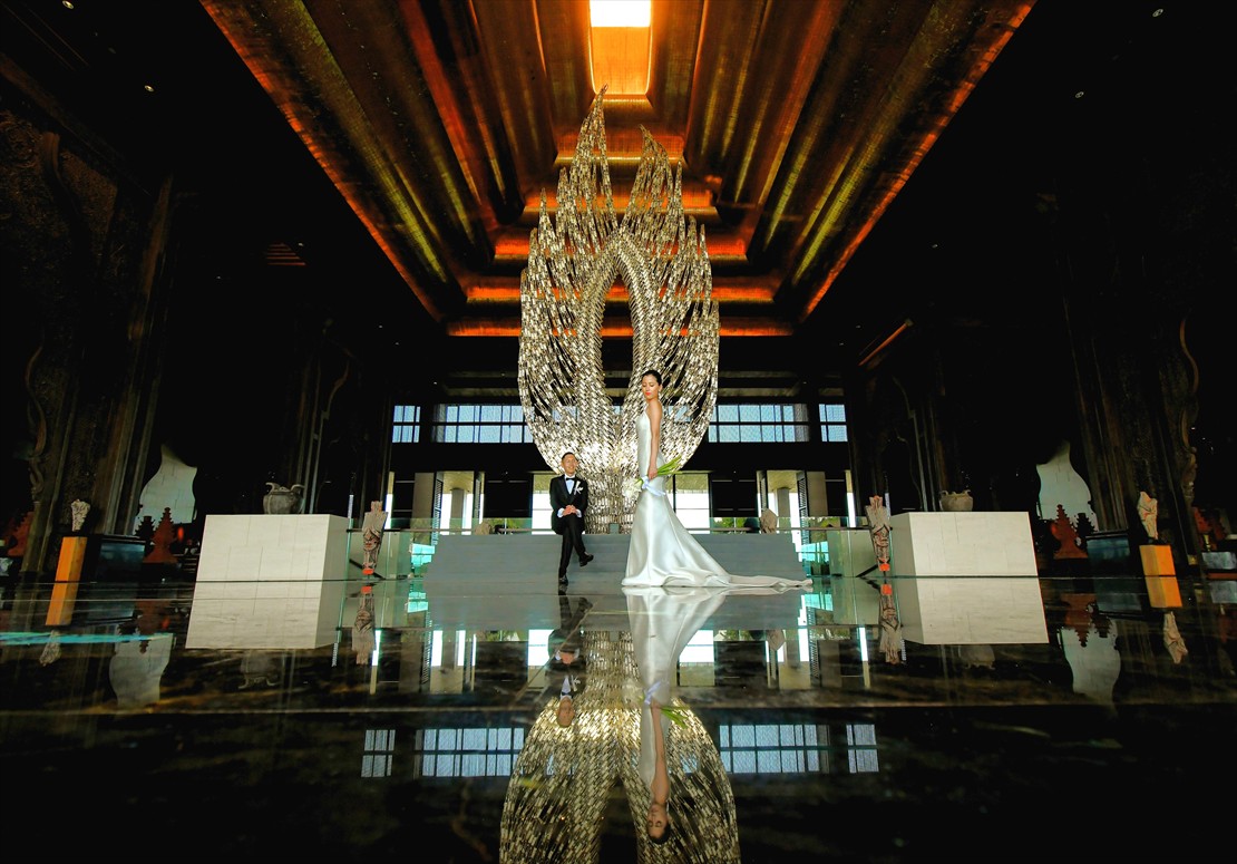 ジ・アプルヴァ・ケンピンスキ・バリ　フォトウェディング　グランド ロビー