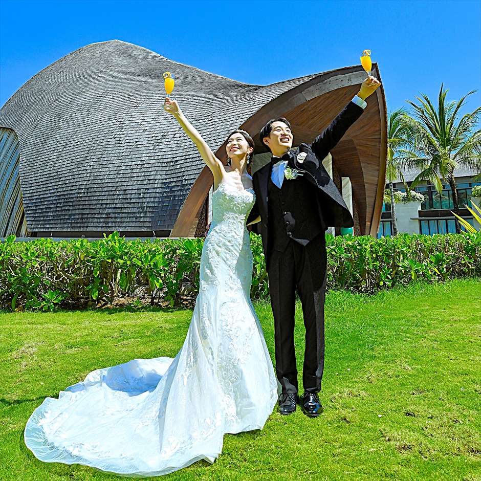 アプルヴァ・ケンピンスキ・バリ・結婚式　アプルヴァ・チャペル・ウェディング　バリ挙式