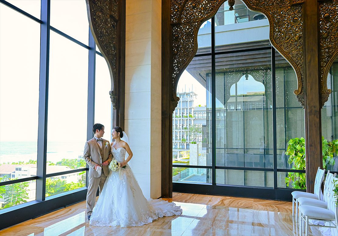 バリ島挙式・結婚式　ケンピンスキ・バリ ウェディング オーシャンビュー・クリフ・チャペル