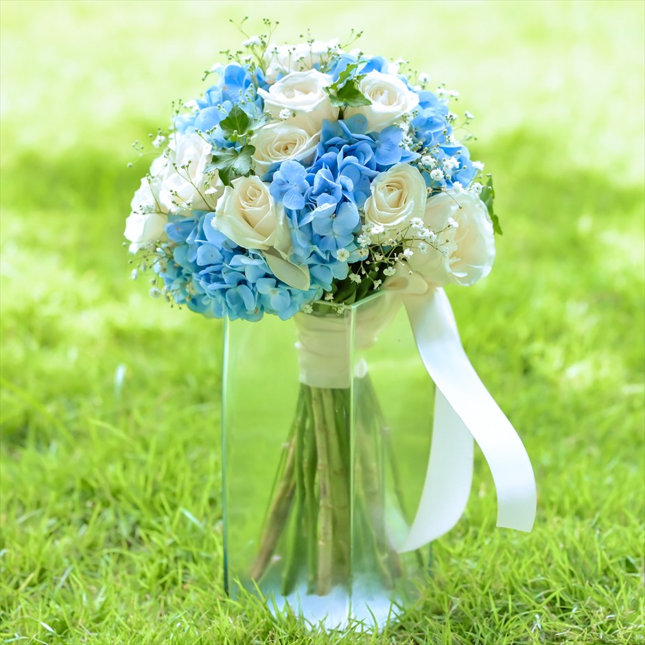 あじさい&ローズ＆かすみ草